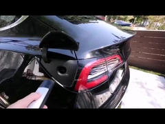 Vídeo de carga portátil del cable de EVSE